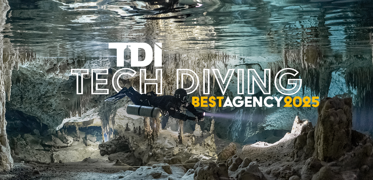cave diving
