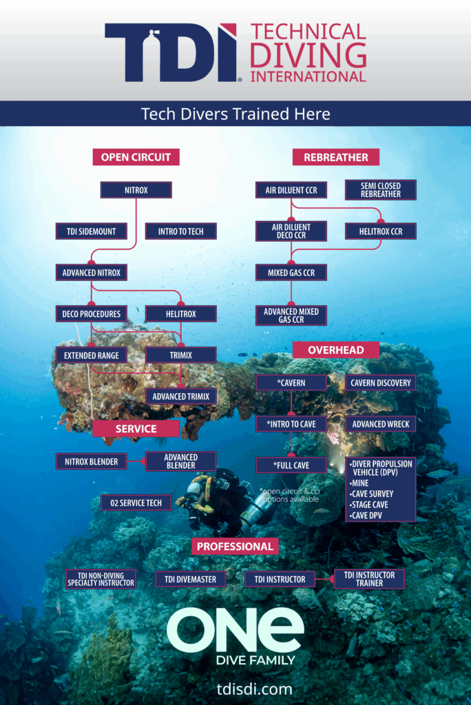 Training TDI-courses-flowchart